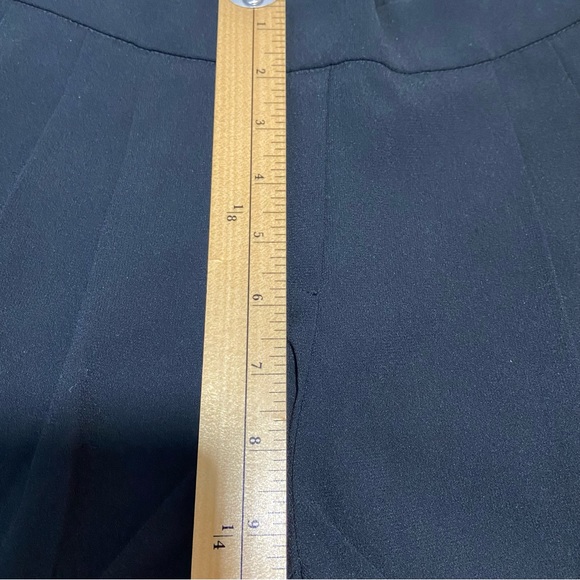 ARITZIA BABATON Cohen Pleated Front Pull On Dress Pants Black Size 0 - Picture 12 of 13